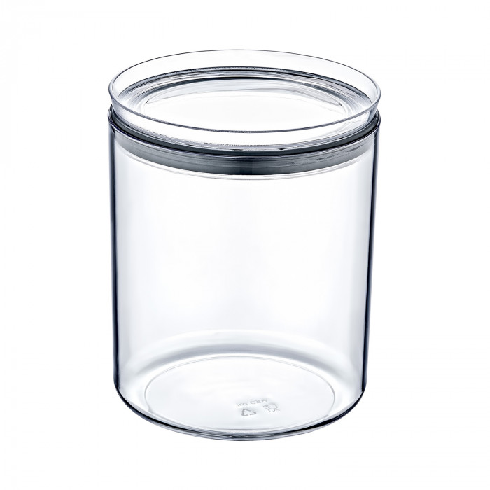 BOTE HERMÉTICO MEDIANO REDONDO (10,5x13cm) 0,85L 7HOUSE RT.1