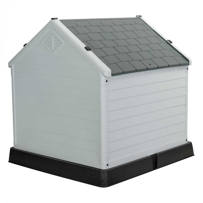 CASETA PARA PERROS RESINA 105X96.5X98.5 7HOUSE