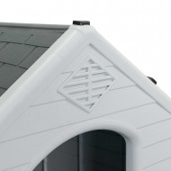 CASETA PARA PERROS RESINA 105X96.5X98.5 7HOUSE