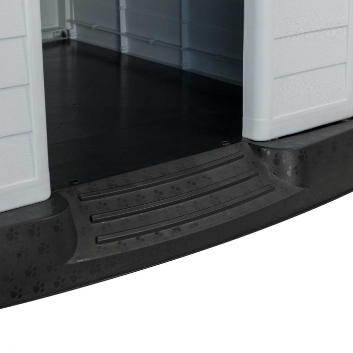 CASETA PARA PERROS RESINA 105X96.5X98.5 7HOUSE