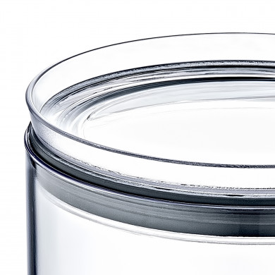 BOTE HERMÉTICO MEDIANO REDONDO (10,5x13cm) 0,85L 7HOUSE RT.1