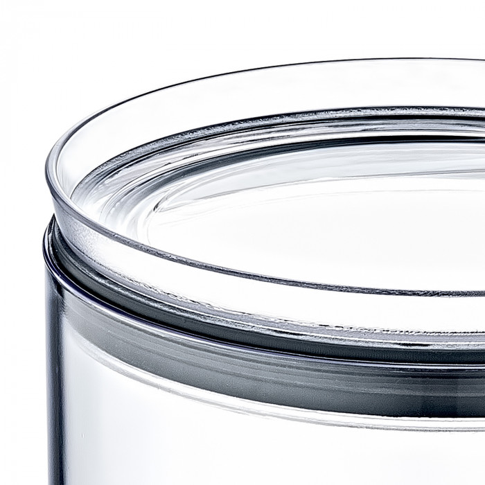 BOTE HERMÉTICO MEDIANO REDONDO (10,5x13cm) 0,85L 7HOUSE RT.1