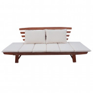 SOFA ACACIA COJINES BLANCOS 169/210*78*80CM SEVEN HOUSE