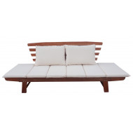SOFA ACACIA COJINES BLANCOS 169/210*78*80CM SEVEN HOUSE