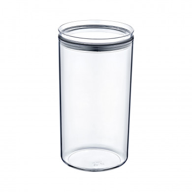 BOTE HERMÉTICO GRANDE REDONDO (10,5x19cm) 1,25L 7HOUSE RT.1