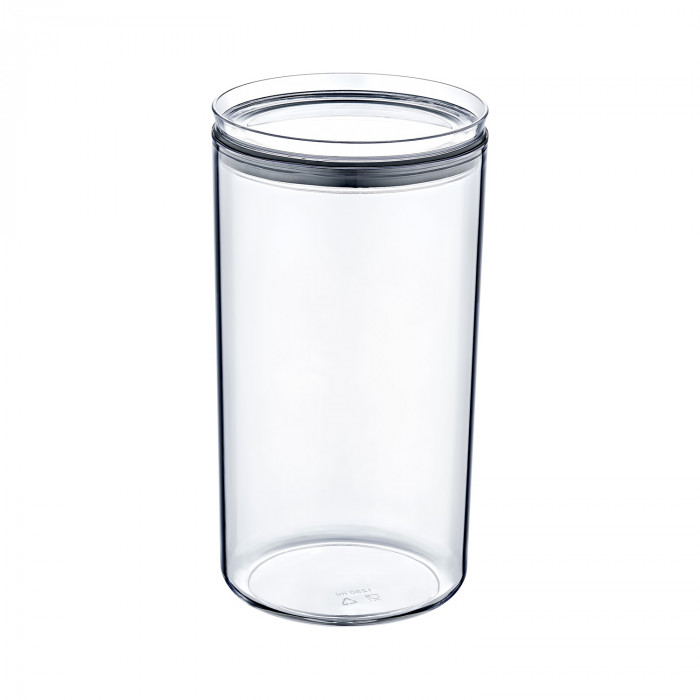 BOTE HERMÉTICO GRANDE REDONDO (10,5x19cm) 1,25L 7HOUSE RT.1