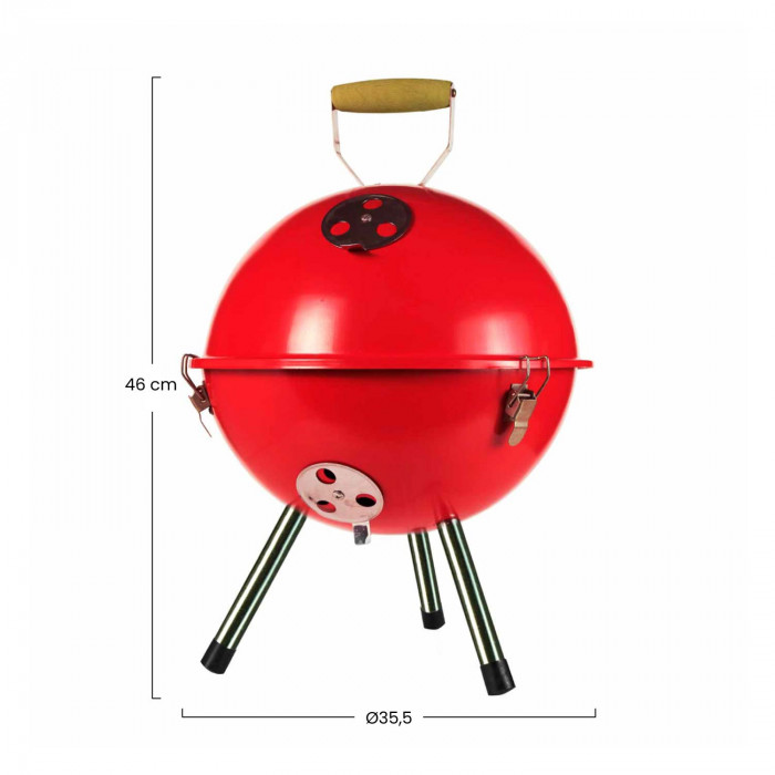 BARBACOA FÚTBOL 32.5*32.5*46CM 7HOUSE