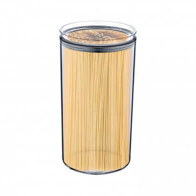 BOTE HERMÉTICO GRANDE REDONDO (10,5x19cm) 1,25L 7HOUSE RT.1