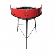 BARBACOA GRILL ACERO 38.5*44*49.5CM 7HOUSE