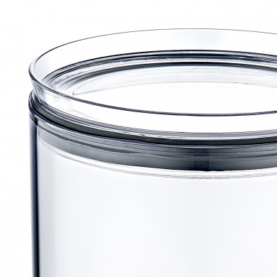 BOTE HERMÉTICO GRANDE REDONDO (10,5x19cm) 1,25L 7HOUSE RT.1