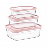 TÁPER RECTANGULAR VERDE SET DE 3 (350-650-1200ML) 7HOUSE RT.1