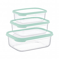 TÁPER RECTANGULAR GRIS SET DE 3 (350-650-1200ML) 7HOUSE RT.1