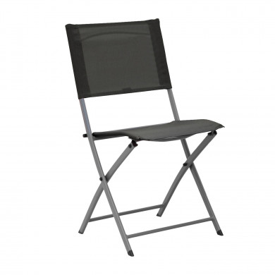 SILLA PLEGABLE GRIS OSCURO 42*36/49*84CM 7HOUSE SILLA PLEGABLE GRIS OSCURO 42*36/49*84CM 7HOUSE