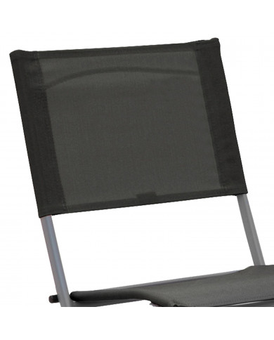 SILLA PLEGABLE GRIS OSCURO 42*36/49*84CM 7HOUSE