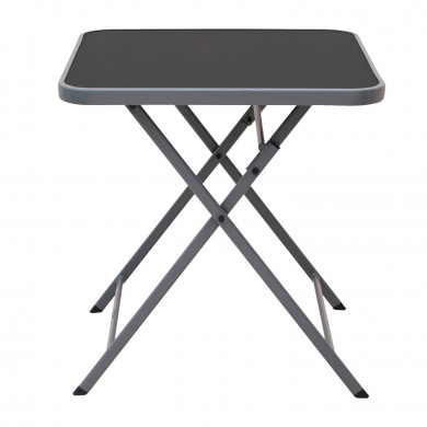 MESA PLEGABLE CUADRADA GRIS OSCURO 60X60CM 7HOUSE MESA PLEGABLE CUADRADA GRIS OSCURO 60X60CM 7HOUSE