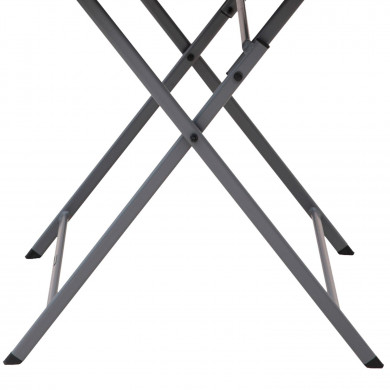 MESA PLEGABLE CUADRADA GRIS OSCURO 60X60CM 7HOUSE MESA PLEGABLE CUADRADA GRIS OSCURO 60X60CM 7HOUSE