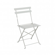 SET MESA Y SILLAS PLEGABLES METAL BLANCO 48X38X71CM - 41X46X79CM 7HOUSE