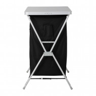 ARMARIO/MESA CAMPING ALUMINIO NEGRO 60.5*61*91CM 7HOUSE