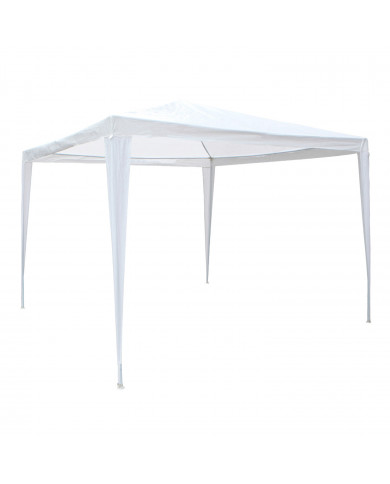 GAZEBO METAL/TELA WATERPROOF BLANCO 3*3*2.45M 7HOUSE