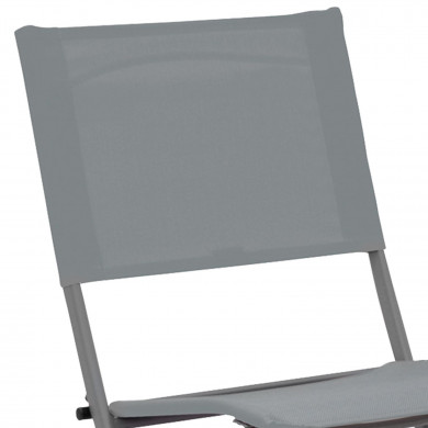 SILLA PLEGABLE GRIS CLARO 42*36/49*84CM 7HOUSE SILLA PLEGABLE GRIS CLARO 42*36/49*84CM 7HOUSE