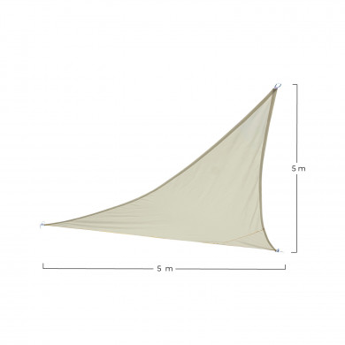 VELA 3 ANCLAJES BEIGE 5*5*5M 7HOUSE