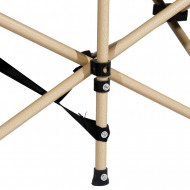 CAMA DE CAMPING GRIS POLIESTER/ACERO 187.5*64*53CM 7HOUSE