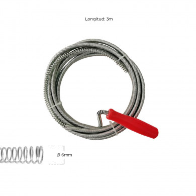 DESATASCADOR 3M ESPIRAL 6MM 7HOUSE CJ.1