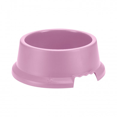 COMEDERO PARA MASCOTAS ROSA REDONDO 34x12,5cm 4L 7HOUSE PET