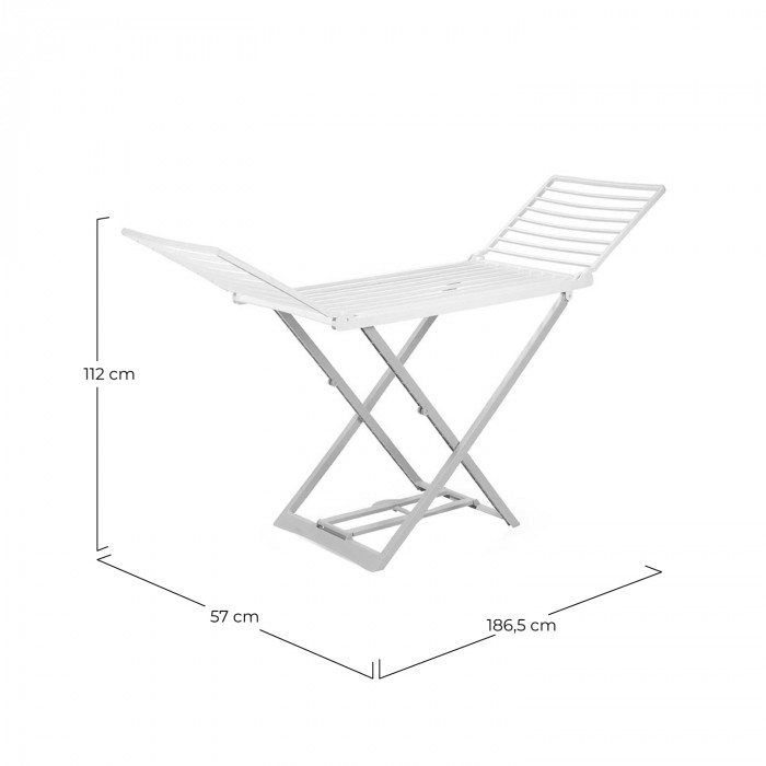 TENDEDERO MODELO ALICANTE 19m 194x58x108 Peso 6,3Kg