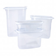 BOTE CON TAPA DISPENSADORA 600ML (20x9,5x6cm) 7HOUSE RT.1