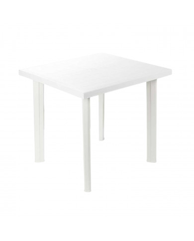 MESA RECTANGULAR MODELO FIOCCO BLANCA 80x75x72 Peso 6,5Kg