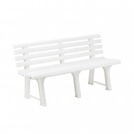 BANCO MODELO ORCHIDEA BLANCO 145x49x74 Peso 9,5Kg