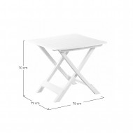 MESA PLEGABLE CAMPING TÉVERE 7,3Kg 79x72x70cm