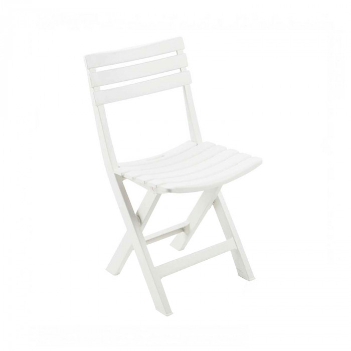 SILLA PLEGABLE BIRKI BLANCA 2,78Kg 44x41x78cm