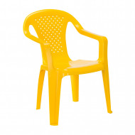 SILLA INFANTIL NEGRA 60X36X31CM THINIA HOME