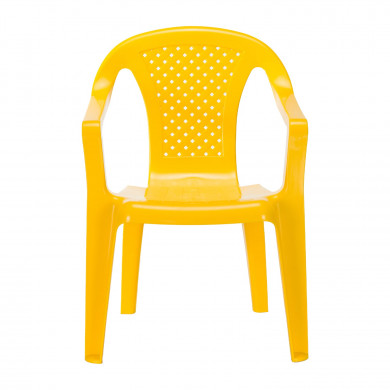 SILLA INFANTIL MODELO CAMELIA AMARILLO MEDIDAS 36,5X40X52CM PESO 0,9KG
