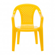 SILLA INFANTIL MODELO CAMELIA AMARILLO MEDIDAS 36,5X40X52CM PESO 0,9KG