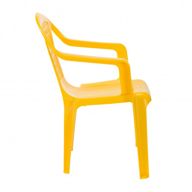 SILLA INFANTIL MODELO CAMELIA AMARILLO MEDIDAS 36,5X40X52CM PESO 0,9KG