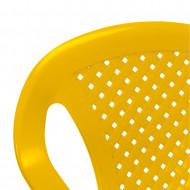 SILLA INFANTIL MODELO CAMELIA AMARILLO MEDIDAS 36,5X40X52CM PESO 0,9KG