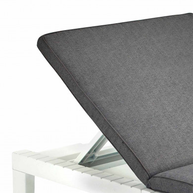 TUMBONA HAITI BLANCA CON COJIN 195x65x78 cm TUMBONA HAITI BLANCA CON COJIN 195x65x78 cm