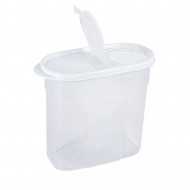 BOTE CON TAPA DISPENSADORA 2400ML (24,5x9,5x17,5cm) 7HOUSE RT.1