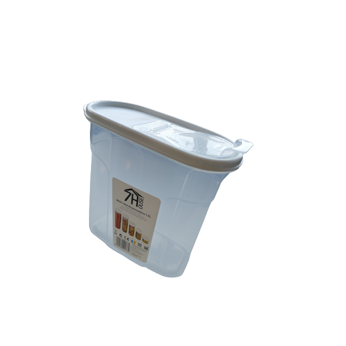 BOTE CON TAPA DISPENSADORA 1700ML (20x9,5x17,5cm) 7HOUSE RT.1