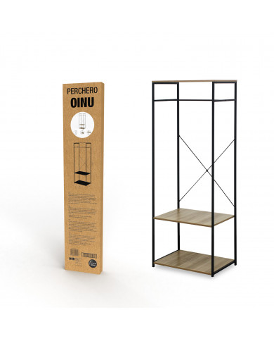 ESTANTERÍA PERCHERO OINU 60X40.4X167CM 11.5KG THINIA HOME