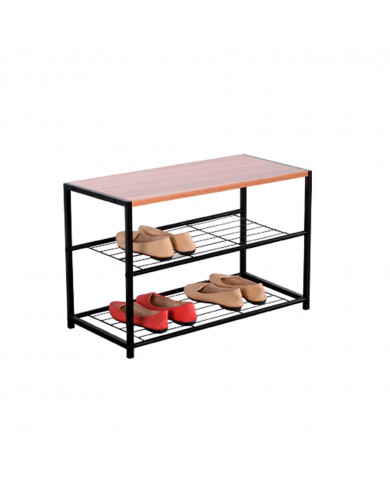 ZAPATERO 2 ESTANTES ERME 63X30X43CM 3.3KG THINIA HOME