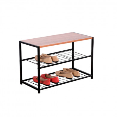 ZAPATERO 2 ESTANTES ERME 63X30X43CM 3.3KG THINIA HOME
