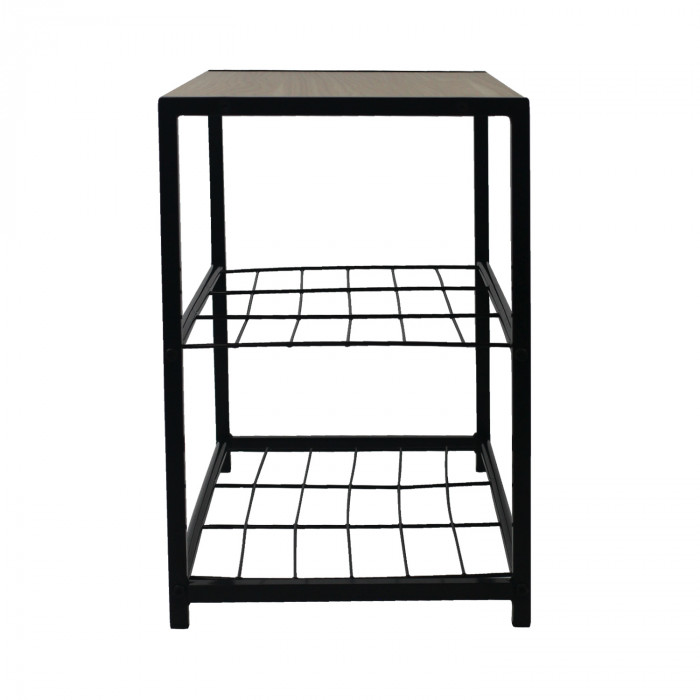 ZAPATERO 2 ESTANTES ERME 63X30X43CM 3.3KG THINIA HOME