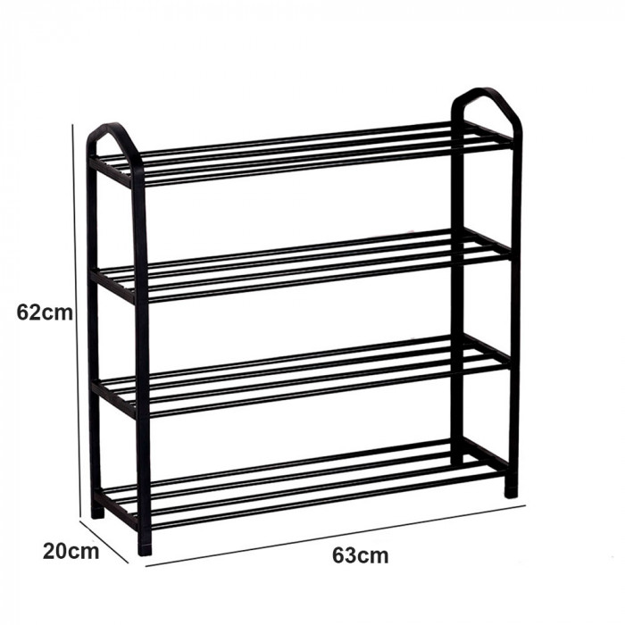 ZAPATERO 4 ESTANTES 63X20X62CM 0.78KG THINIA HOME