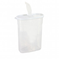 BOTE CON TAPA DISPENSADORA 4000ML (25,5x10,5x26,5cm) 7HOUSE RT.1