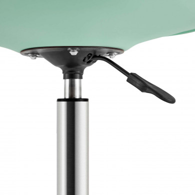 SILLA ESCRITORIO CON RUEDAS VERDE 97X47X58CM THINIA HOME SILLA ESCRITORIO CON RUEDAS VERDE 97X47X58CM THINIA HOME
