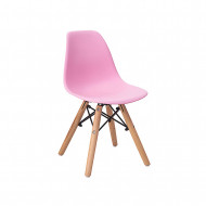 SILLA INFANTIL ROSA 60X36X31CM THINIA HOME